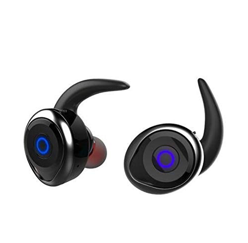 aweiT1 TWS Bluetooth Earphone Wireless IPX4 Waterproof Mini Dual Headset Earphone with Mic