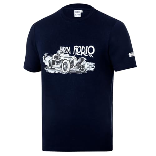 T-Shirt Sparco Targa Florio bleu marine XXXL vêtement automobile
