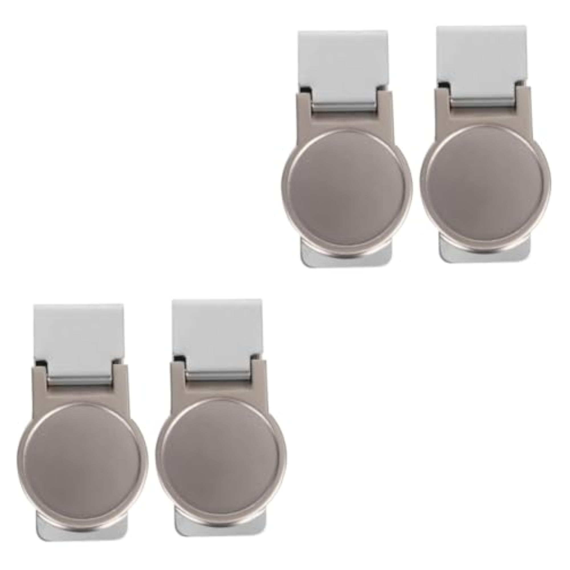 Stainless Steel Wallet Clip Storage Clamp, Silver