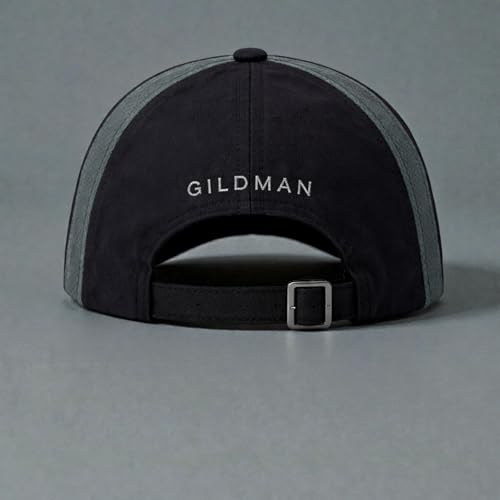 Image of Gildman Classic Baseball Cap Balance Performance Baseball Cap, Black, Mesh Side Panel, Lightweight Sports Hat. Cap for Men and Women [ Black Cap ]
