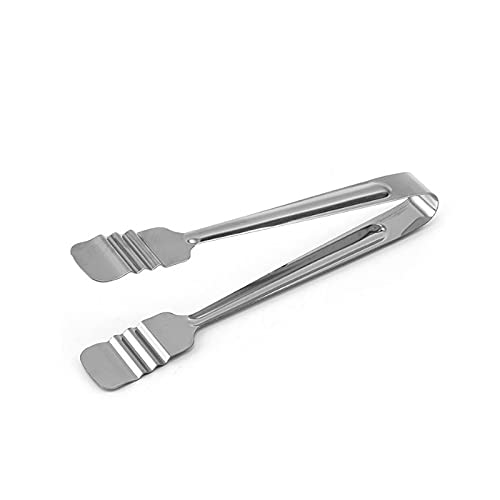 Pinzas de Cocina Pinzas para Alimentos, Pinzas de Cocina de Acero para cocinar, Barbacoa, Tijeras para Servir Pinzas, Alicates para Buffet Seguro y Duradero,Tamaño: 22,2 cm