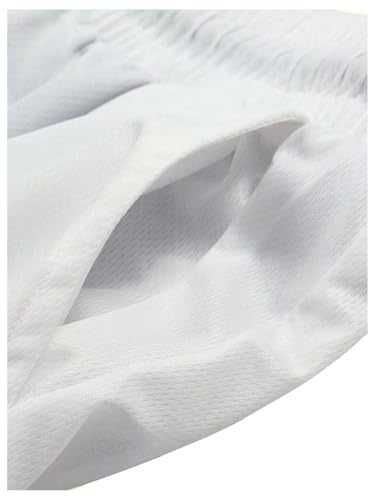 GORGLITTER Men's Graphic Anime Gym Shorts Y2K 2 in 1 Basketball Athletic Workout Drawstring Drippy Shorts4