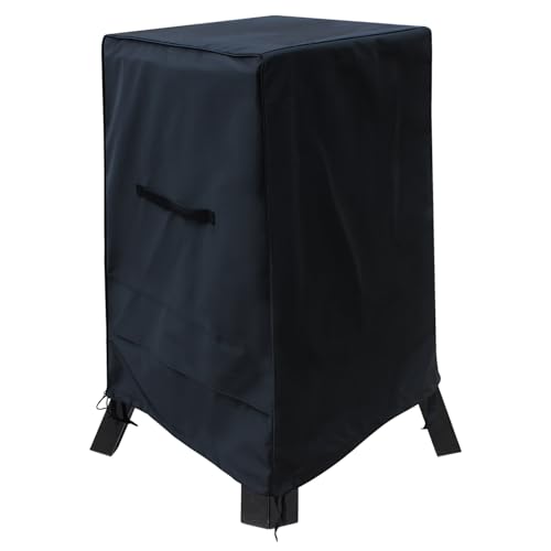 600D Heavy Duty Smoker Cover Compatible for Pit Boss 2 Series Smoker and Masterbuilt/Smoke Hollow 30 in Vertical Gas Smoker and 30-Inch Ridgewood Pro Electric Smoker Cover with Zipper