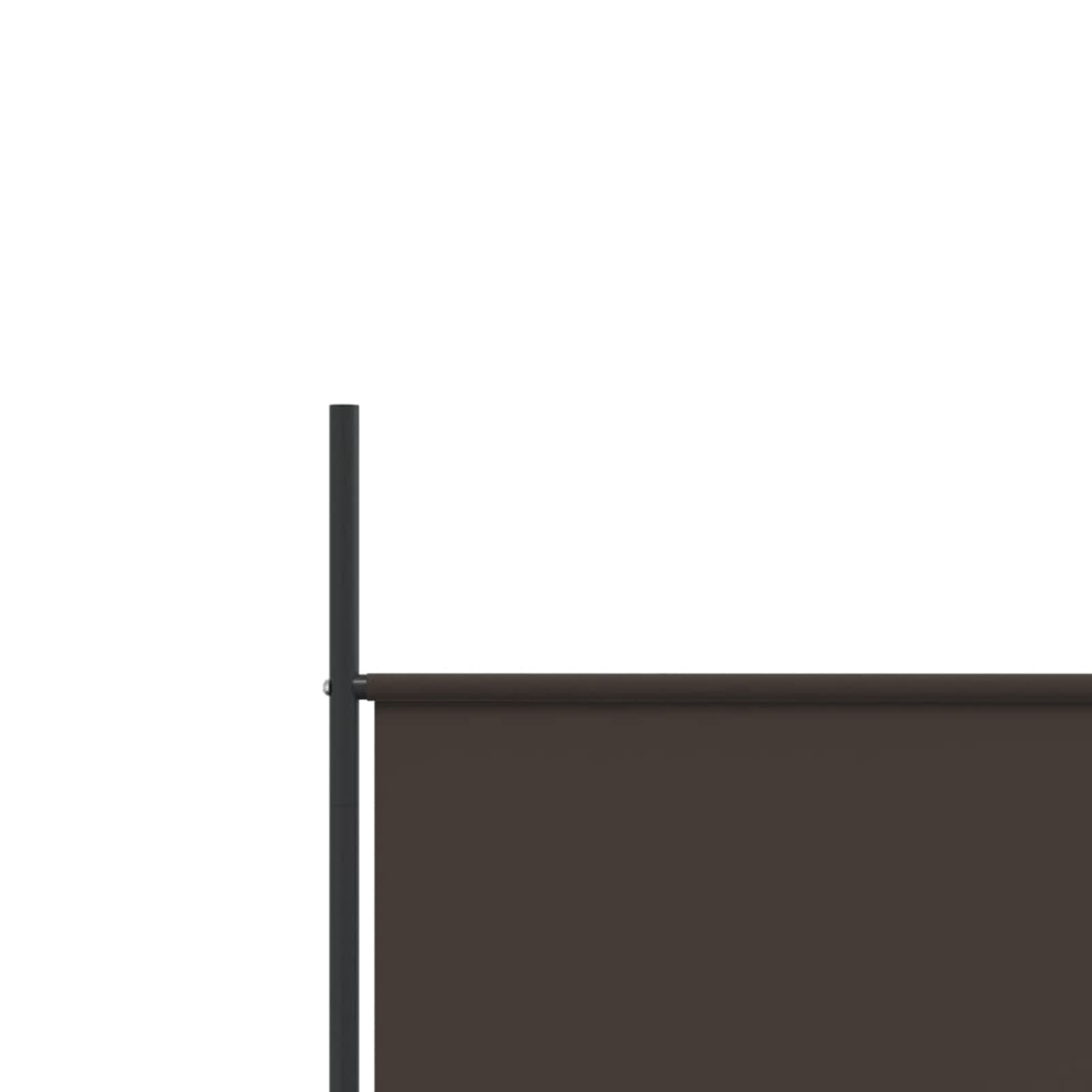 Homgoday Divisorio a 3 Pannelli Marrone 150x200 cm in Tessuto, Divisorio per Ambienti, Paravento da Interno Decorativi, Separé Divisorio Pannelli Divisori per Interni Casa