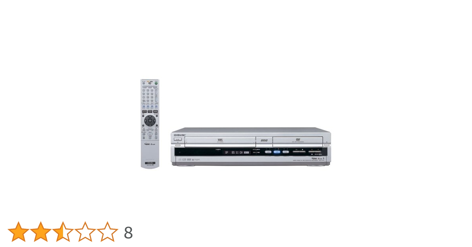 SONY　RDR-VH83　VHSビデオ一体型DVDレコーダー『スゴ録。』 SONY RDR-VH83 HDD/VHS/DVDレコーダー 160GB ソニー Amazon