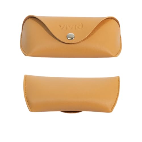 Image of VIVID Unisex Specs Snap Button Eyewear Dabbi Faux Leather Soft Case Cover