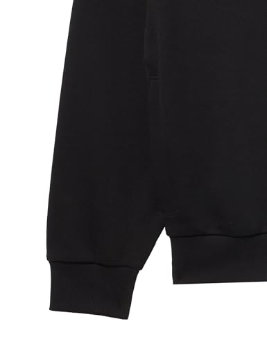 HUGO Men's Twill French Terry Zip Up Bomber Sweatshirt4