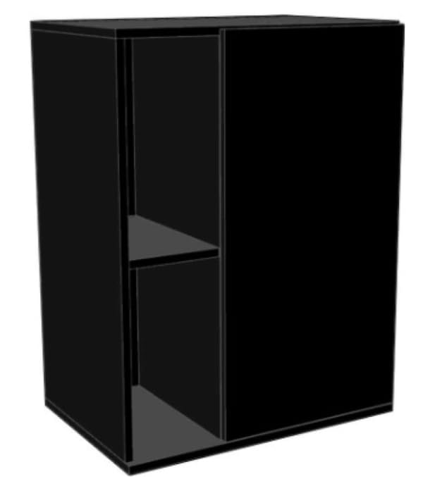 ASKOLL Opera Stand 110 Black support meuble aquarium rectangulaire