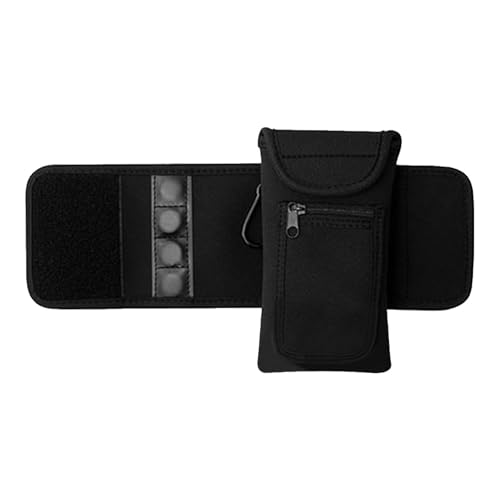 Generisch Magnetic Water Bottle Case, Magnetischer Turnbeutel, Wasserflasche Carrier Bag Mit Handy Tasche, Magnetische Wasserflasche Tasche Hülse Für Gym Zubehör