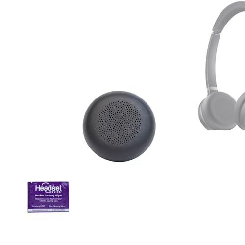 Coussinets Yealink WH62 WH66 anti-douleur d'oreille avec lingette Headset Advisor
