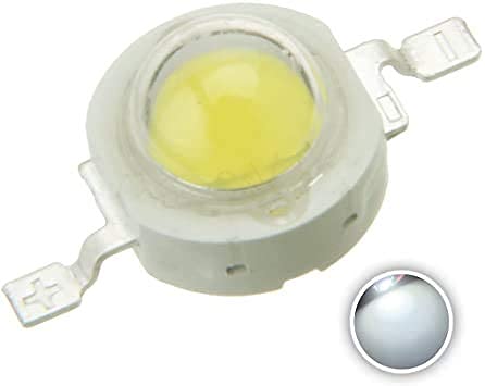 Image of 1W Led High Power COB LED B22D Light Diodes, For Home Lighting - Cool White Color And Pack Of 100