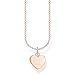 Produktbild Thomas Sabo Damen Halskette Herz roségold 925 Sterlingsilber, 38-45 cm Länge