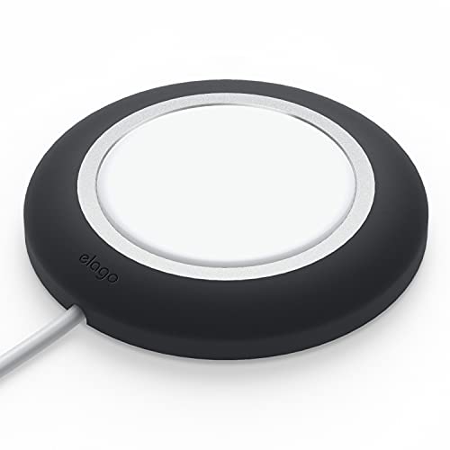 elago Charging Pad, Wireless, Magnetic, Black - Compatible with MagSafe Charger, iPhone...