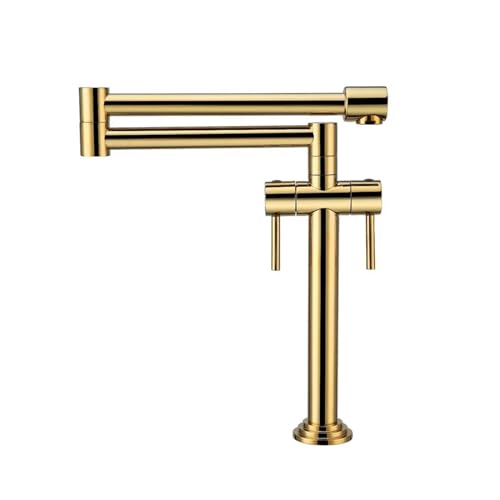 Robinet de cuisine en laiton mitigeur 360 eau chaude et froide