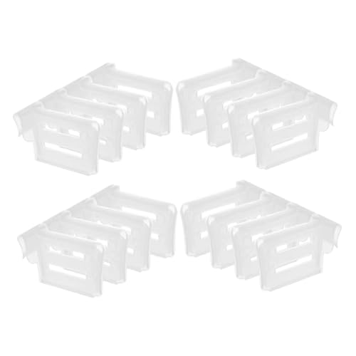 SOPOTUTU 4 juegos Separadores Ajustables para Puerta Lateral de Frigorífico Divisores Telescópicos para Estantes Organizador Modular para Clasificación de Alimentos y Botellas