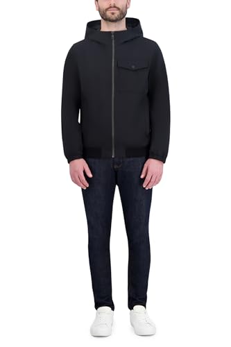 Image of Cole Haan Men's Casual Durable Classic Sleek Nylon Coat