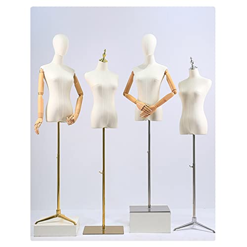 Torse de mannequin de présentation pour création de mode et bijoux