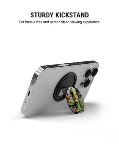Image of DailyObjects Battle Motor Moto Compatible with Magsafe Phone Grip