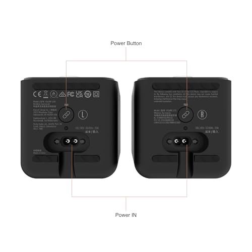 Klipsch Flexus SURR 100 Surround Sound Speakers with Immersive Dolby Atmos Technology - Black - image 3