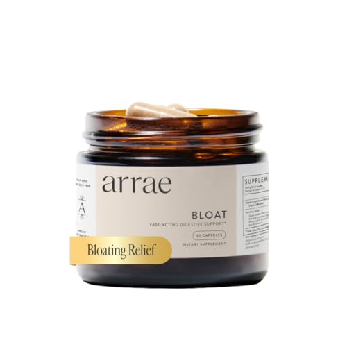 Image of Arrae Fast-Acting Bloating Relief Digestive Enzymes, All Natural Bloat, Gas & Indigestion Relief Capsules (30 Count)