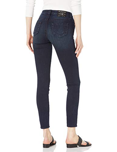 True Religion Women's Halle Big T Mid Rise Super Skinny Fit Jean2