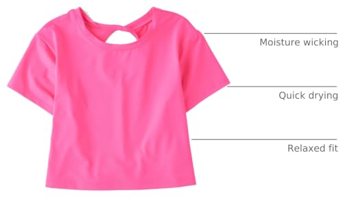 Image of The Children's Place Girls' Atheletic Short Sleeve Tops