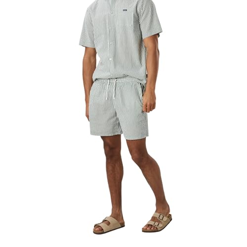 Short en seersucker homme dylan vêtement été léger short short casual