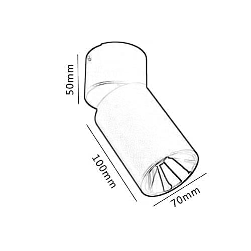 Spotlight LED orientable 5W à faisceau directionnel pour éclairage de plafond