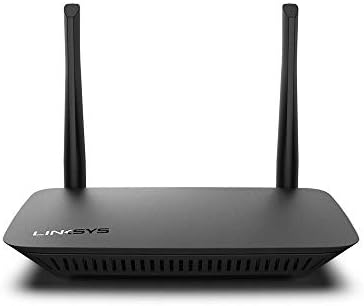 Linksys E5400 Wi-Fi 5 Router Dual-Band (Fast Wireless Router, AC1200, 4 Ethernet Ports), Black