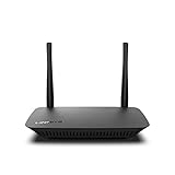 Linksys E2500V4 Dual-Band WiFi 4-WLAN-Router (N600) – Router zum drahtlosen Gamen und Streamen mit 4 Gigabit-Ethernet-Ports, Datenraten von bis zu 600 Mbit/s und Kinderschutzfunktionen