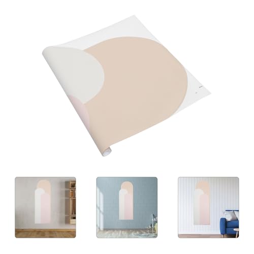 Pegatina pared geométrica salón vinilo autoadhesivo Milisten 8