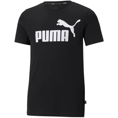 PUMA Boy's Ess Logo Tee, 13-14 Years Cover