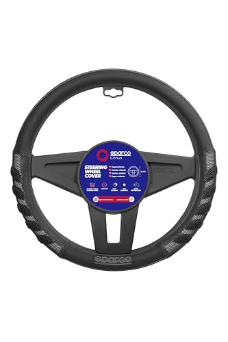 SPARCO SPCS101GR Housse de Volant S101 Gris Universel Voiture