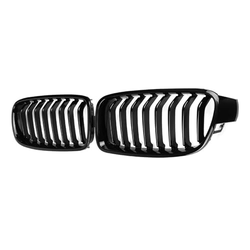Rejilla carreras parachoques delantero en negro brillante para Serie 3 F30 F35 2012-2018