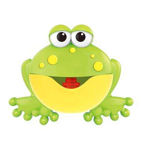 Frog automatic bubble maker pour apaiser les enfants qui ont peur du bain