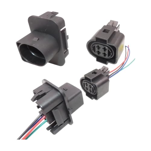 Conector impermeable de 4 pines 1H0973734 para evitar fallos de corriente en faros de coche 2