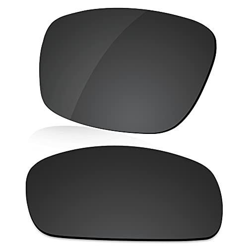 Image of LenzReborn High-impact Polarized Lens Replacement for Oakley Straightlink OO9331 Sunglass - Dark Black+Silver Grey+Fire Red+Ice Blue