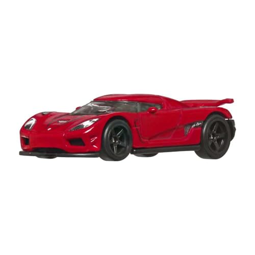 Hot Wheels HCJ90 Car Culture Exotic Envy 'Koenigsess Agera R (3 Years and Up), Red, 1/64