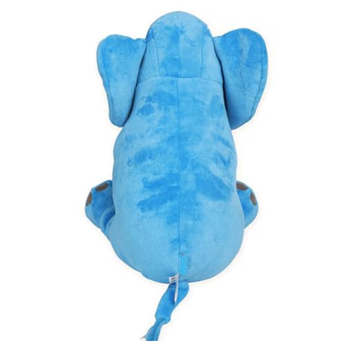 Image of Babique Big Elephant Stuffed Animal Soft Toys, Pillow Toy, Boy's and Girl's Room Decor, Birthday Gifts for Kids -Blue (50cm)
