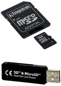 8GB MicroSD HC Memory Card and Card Reader for Garmin GPS Nuvi 1390LMT 1390T 1390 1370 1370T 1350 1350LMT 1350T 1300 1300LM 1260T 1260 1250 1200 550 500 275T 265T 255 205