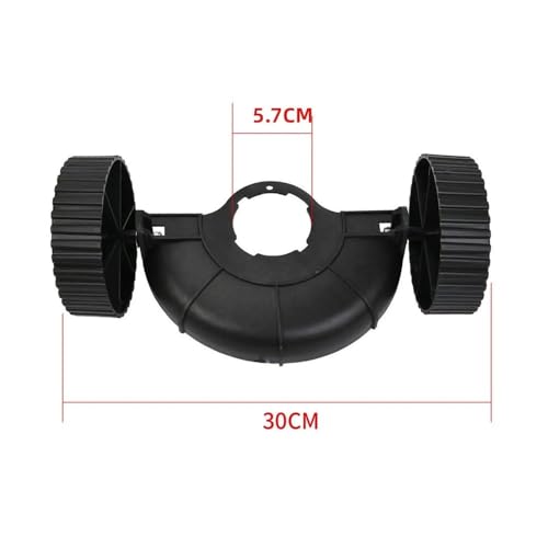 Roues de support pour coupe-bordures réglables pour un désherbage sans effort