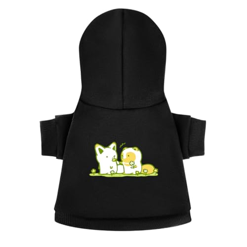 タヌキとキツネ 犬服 犬の服 ペット服 ペットウェア 犬猫洋服 秋冬 ドッグウェア フード付き パーカー おしゃれ かわいい 柔らか 一体型 お出掛け用 お散歩 脱毛保護 スポーツ服 快適 仮装 通気 人気 部屋着 犬用 猫 小型犬 中型犬用 XS-L