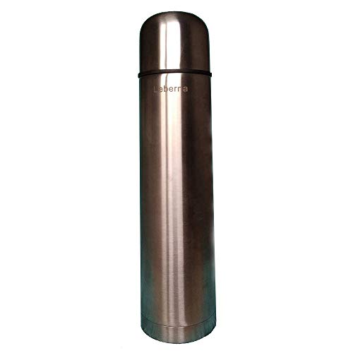 Leberna 34 oz Stainless Steel Vacuum Thermos Flask - Ounce 1000 ml