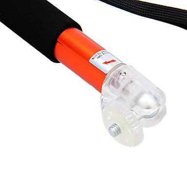 Close-up of the Fotopro QP-903 Monopod's mounting head with 1/4-inch screw.