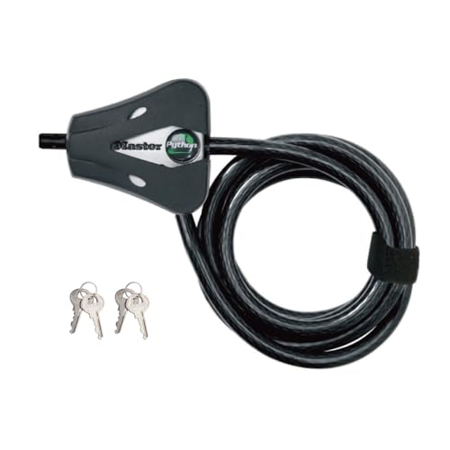 Candado de cable Master Lock Python negro miniatura 1