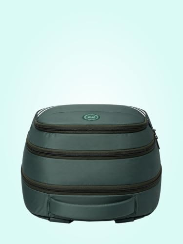 Image of PB Pearlbags FLAUNT 25L Solid Casual Backpack,3 Compartment,Premium Fabric,Water Resistant Anti Theft,School & College Bag for Boys and Girls,Office & Travel Bag for Men and Women,48X31X17 Cms