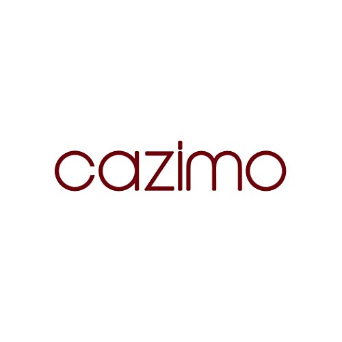 Image of Cazimo Microfiber Rectangle Shaped Anti-Skid Bath Mats | Soft & Super Absorbent Mats for Shower | Washable, Non-Slip & Quick-Drying Mats, 40x58 CM | Pack of 2 (Brown & White)