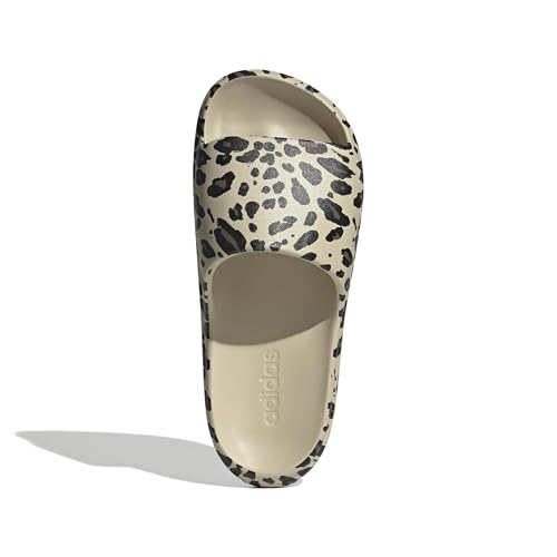 adidas Unisex Adilette Lumia Slides Sandal, Crystal Linen/core black/Khaki Six, 43 EU – Ansicht 2