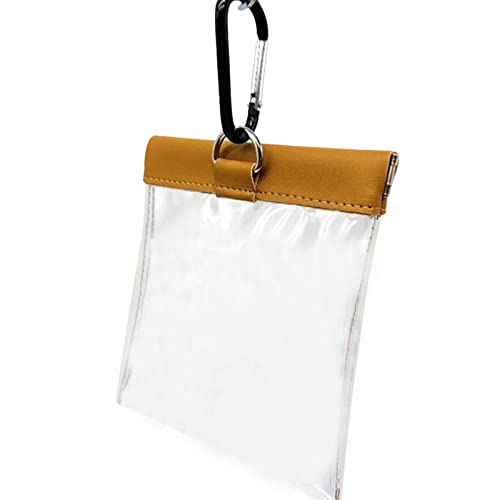 Bolsa de golfe com 5 peças, bolsa profissional de golfe de 12 cm x 13 cm com clipe | Bolso superior