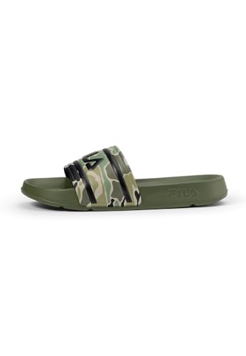 FILA Morro Bay P Slipper, Sandalia Deslizante Hombre, Burnt Olive, 45 EU